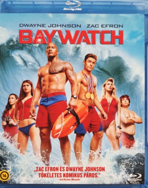 Baywatch (2017) (Blu-ray) *Dwayne Johnson - Zac Efron - Magyar kiadás - Szinkronizált - Antikvár - Kiváló állapotú*