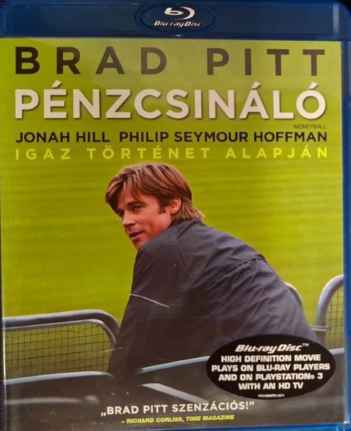 Pénzcsináló *Brad Pitt* (Blu-ray) *Magyar kiadás - Antikvár - Kiváló állapotú*
