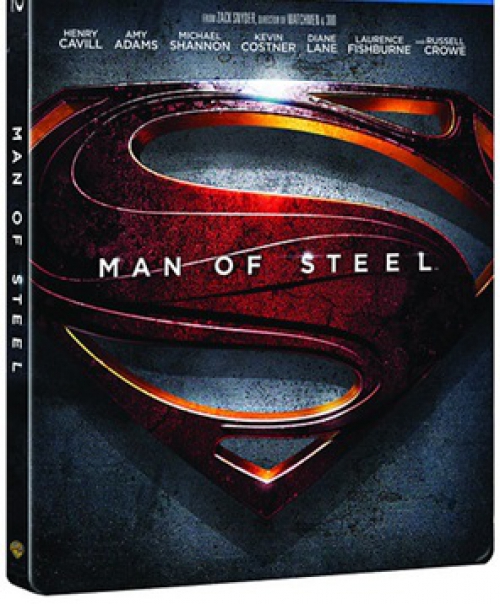 Az acélember (3D Blu-ray + Blu-ray) - limitált, fémdobozos változat *Bontatlan - Antikvár*