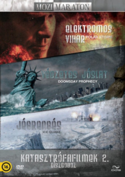 Mozimaraton - Katasztrófafilmek 2. (Elektromos vihar / Végzetes jóslat / Jégrengés) (3 DVD) *Szinkronizált - Antikvár - Kiváló állapotú*