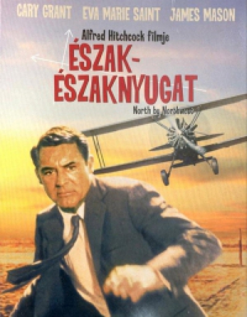 Észak-északnyugat (DVD) *Hitchcock filmje - Cary Grant -  Magyar kiadás - Antikvár - Kiváló állapotú*