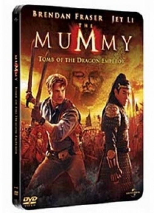 A Múmia 3. - A Sárkánycsászár sírja - Limitált, fémdobozos, extra változat (2 DVD) (Steelbook) *Antikvár - Kiváló állapotú*