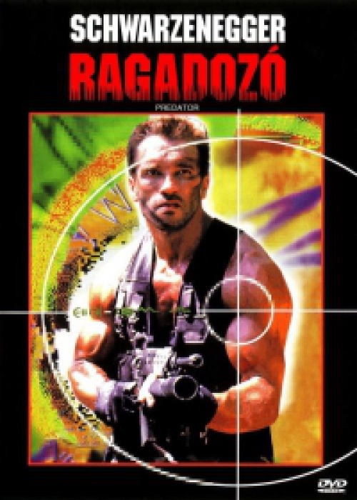 Ragadozó (1987) (DVD) *Feliratos - Magyar kiadás - Arnold Schwarzenegger - Antikvár - KIiváló állapotú*