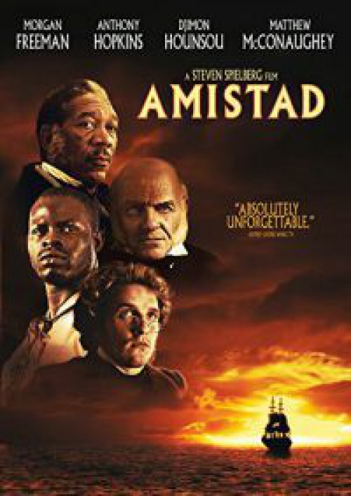 Amistad (DVD) *Steven Spielberg filmje - Morgan Freeman - Anthony Hoppkins - Antikvár - Kiváló állapotú*