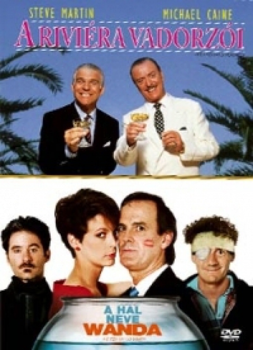 A Riviéra vadorzói / A hal neve: Wanda (Twinpack) (2 DVD) *Antikvár - Kiváló állapotú*
