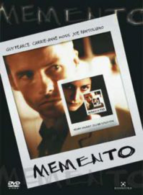 Mementó (DVD) *Christopher Nolan filmje - Guy Pearce - Antikvár - Kiváló állapotú*