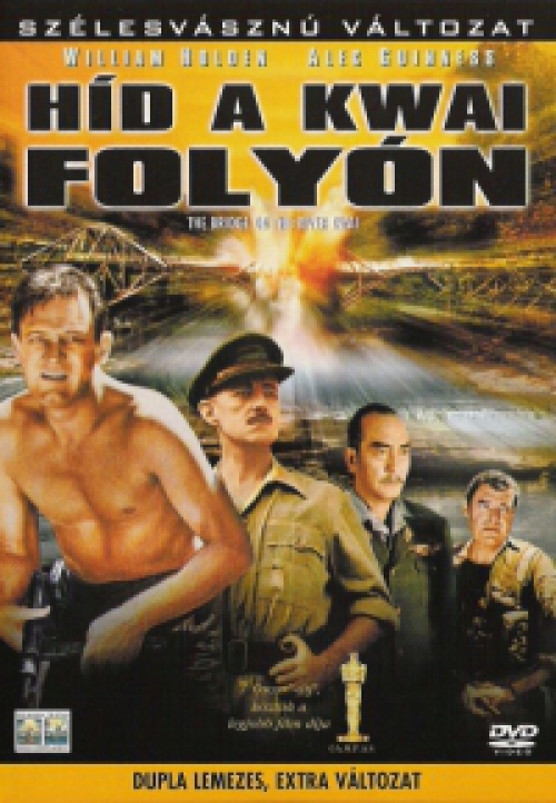 Híd a Kwai folyón (DVD) *Feliratos - Alec Guinness - Antikvár - Kiváló állapotú* 