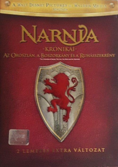 Narnia krónikái 1. - Az oroszlán, a boszorkány és a ruhásszekrény (2 DVD) *Georgie Henley - Szinkronizált - Antikvár - Kiváló állapotú*