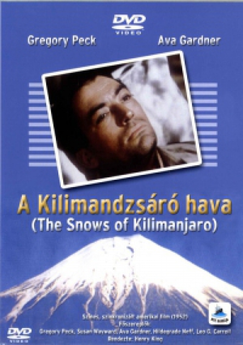 A Kilimandzsáró hava (1952) *Gregory Peck* (DVD) *Bontatlan - Antikvár*