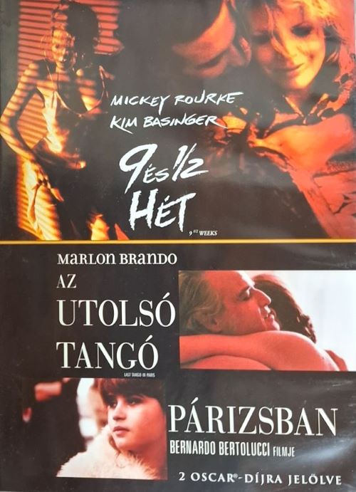 9 és 1/2 hét / Az utolsó tangó Párizsban (2 DVD) *Antikvár - Kiváló állapotú*