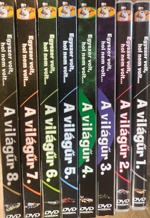 Egyszer volt, hol nem volt - A világűr 1-8.  (8 DVD) *A teljes sorozat - Antikvár - Kiváló állapotú*