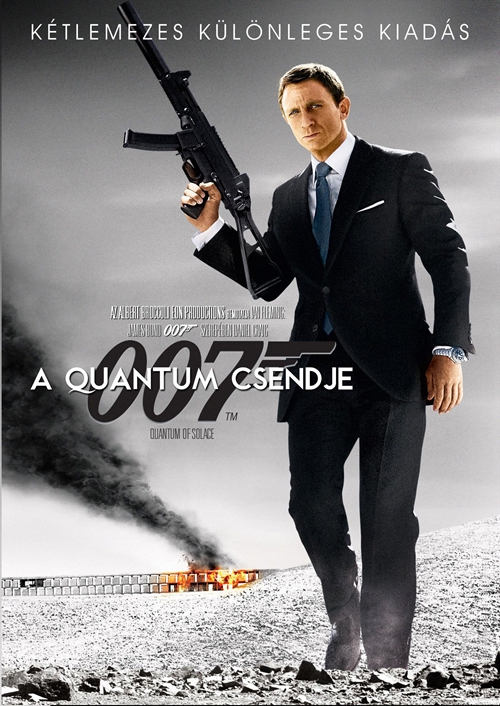 James Bond - A Quantum csendje (2 DVD) *2 lemezes különleges kiadás* - Antikvár - Kiváló állapotú*