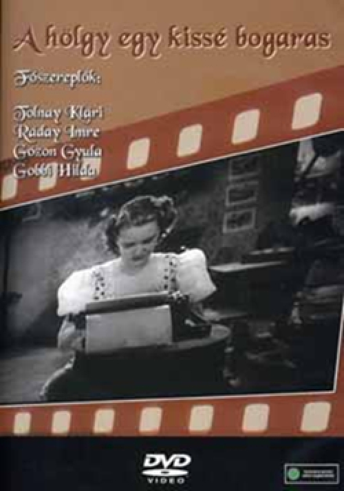 A hölgy egy kissé bogaras (DVD) *Antikvár - Kiváló állapotú*