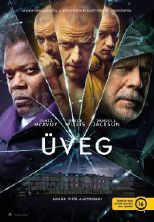 Üveg (DVD) *Bruce Willis - Samuel L. Jackson*
