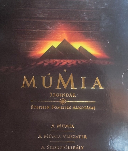 A múmia legendák (5 DVD) *Díszdobozos*  *Antikvár - Kiváló állapotú*