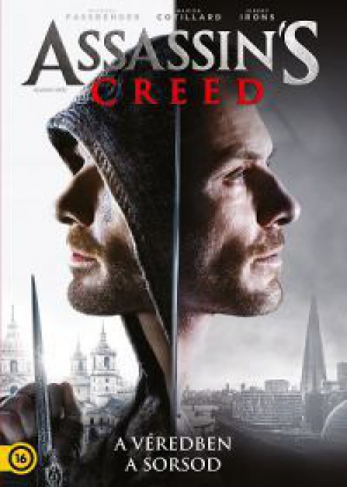 AssassinS Creed (DVD) *Michael Fassbender - Antikvár - Kiváló állapotú*