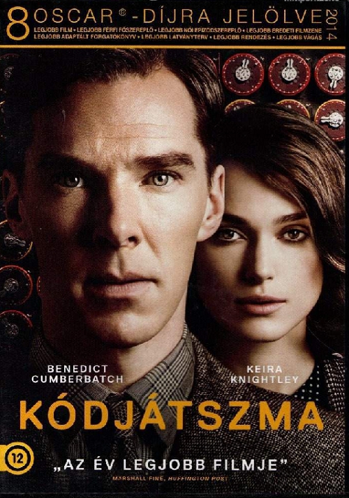 Kódjátszma (DVD) *Benedict Cumberbatch - Keira Knightley - Antikvár - Kiváló állapotú*