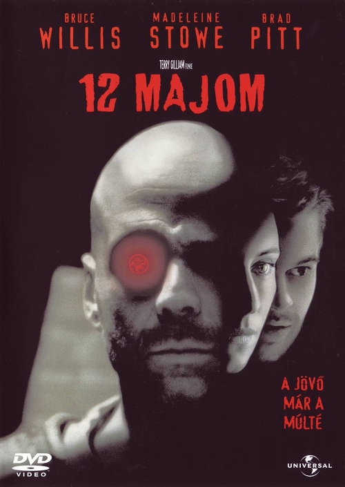 12 majom (DVD) *Szinkronizált* *Bruce Willis - Brad Pitt - Antikvár - Kiváló állapotú*