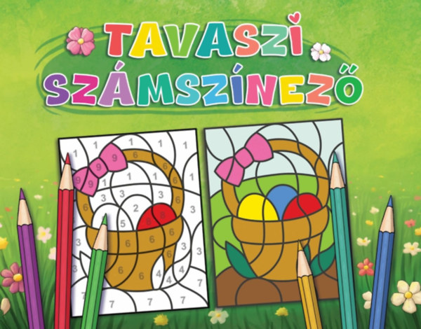 Tavaszi számszínező