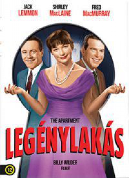 Legénylakás (DVD) *Szinkronizált - Jack Lemmon - Shirley MacLaine - Bontatlan - Antikvár*