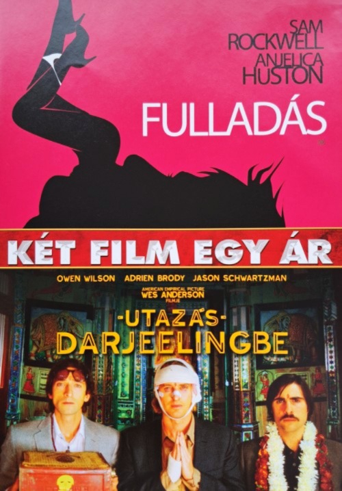 Fulladás / Utazás Darjeelingbe (2 DVD) *Sam Rockwell - Owen Wilson - Adrien Brody - Szinkronizált - Antikvár - Kiváló állapotú*