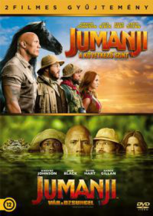 Jumanji 1-2. (2 DVD)  *Antikvár - Kiváló állapotú*