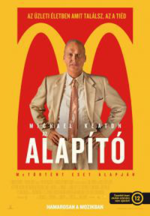 Az Alapító (DVD) *McDonald's film - Michael Keaton* *Antikvár - Kiváló állapotú*