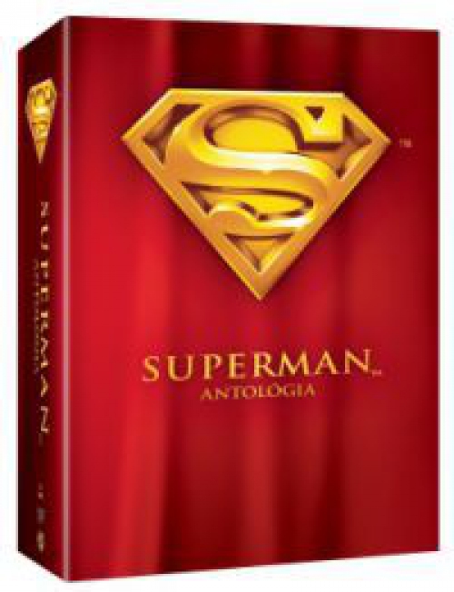 Superman 1-4. (8 DVD)  *Christopher Reeve gyűjtemény* *Antikvár - Kiváló állapotú* 