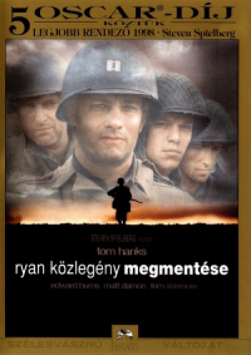 Ryan közlegény megmentése (2 DVD) *Normál tokos kiadás* *Antikvár - Jó állapotú*