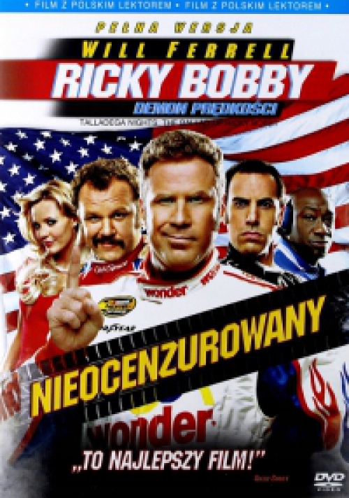 Taplógáz - Ricky Bobby legendája (DVD) *Will Ferrell - Szinkronizált - Import*
