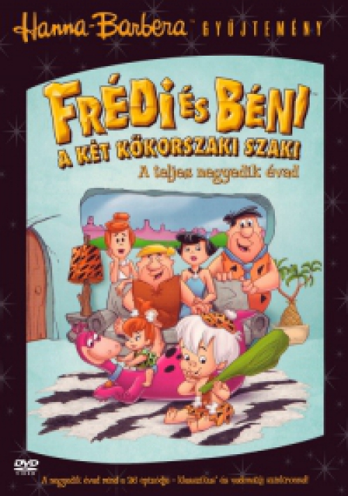 Frédi és Béni - A két kőkorszaki szaki 4. évad (5 DVD) *Szinkronizált - Antikvár - Kiváló állapotú*