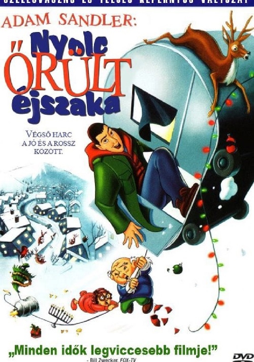 Nyolc őrült éjszaka (DVD) *Adam Sandler* *Antikvár - Kiváló állapotú*