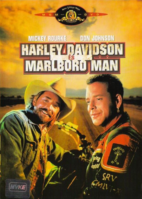 Harley Davidson és a Marlboro Man (DVD) *Feliratos* *Mickey Rourke - Don Johnson - Antikvár - Kiváló állapotú* 