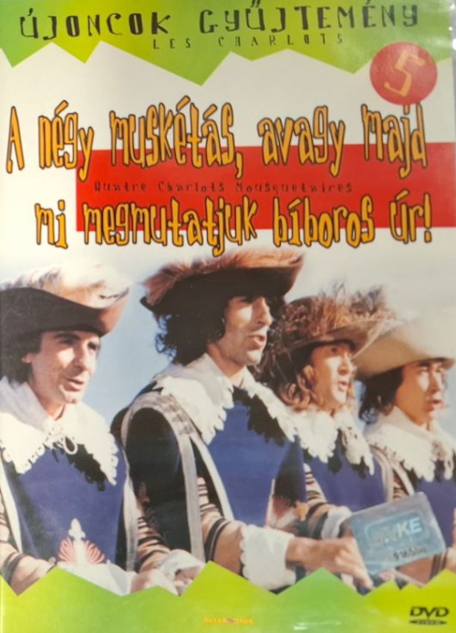 A négy muskétás, avagy majd mi megmutatjuk bíboros úr! (DVD) *Antikvár - Kiváló állapotú*