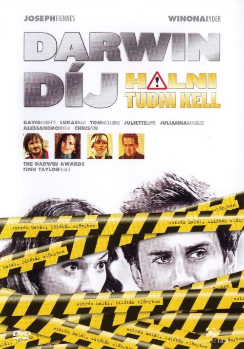 Darwin-díj - Halni tudni kell! (DVD) *Winona Ryder - Antikvár – Kiváló állapotú*  *Extrém halál, idíóták előnyben*