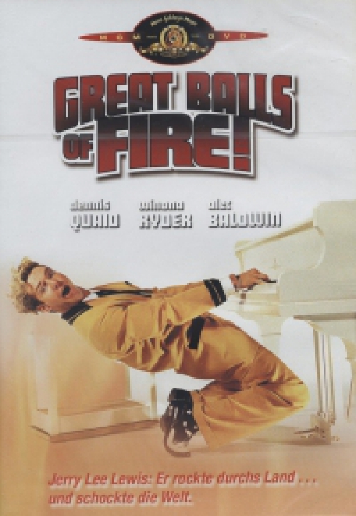 A rock 'n' roll ördöge (DVD) *Jerry Lee Lewis film - Dennis Quaid - Antikvár - Kiváló állapotú*