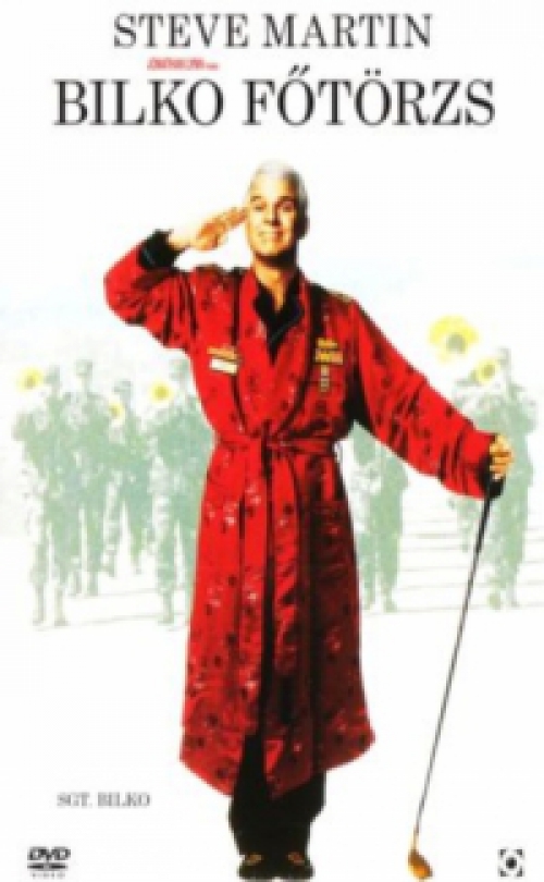 Bilko főtörzs (DVD) *Steve Martin - Bontatlan - Antikvár*