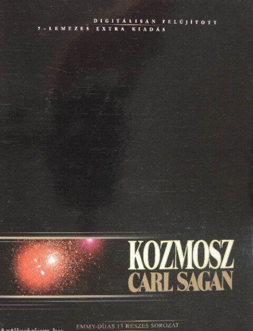 Carl Sagan - Kozmosz 1-13. rész (7 DVD) *Gyűjtemény* *Digitálisan felújított extra kiadás* *Antikvár - Jó állapotú* 