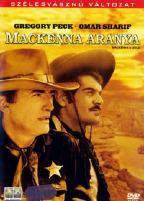 Mackenna aranya *Gregory Peck - Omar Sharif* (DVD)  *Magyar kiadás - Antikvár - Kiváló állapotú*