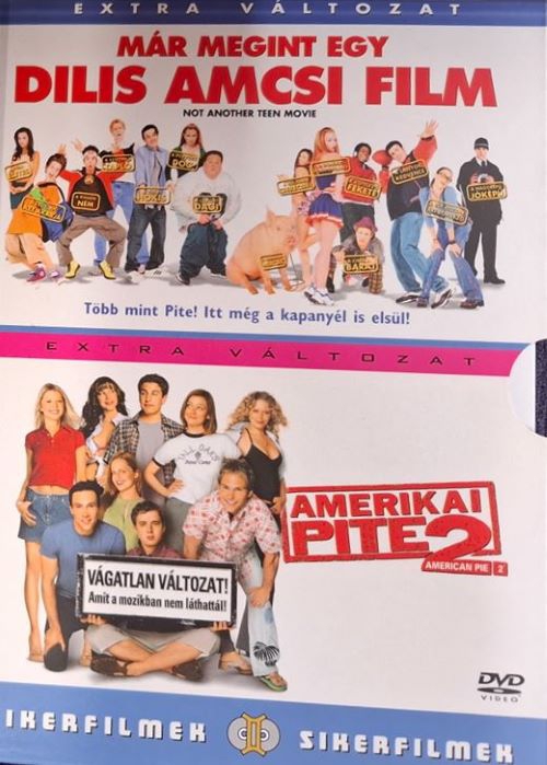Már megint egy dilis amcsi film / Amerikai pite 2. (2 DVD) *Szinkronizált - Antikvár - Kiváló állapotú*