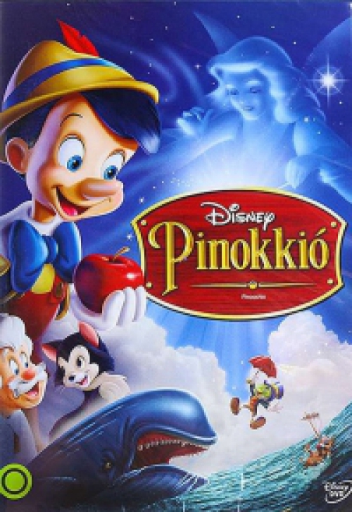 Pinokkió (DVD) *Walt Disney - 1940-es Klasszikus* *Antikvár - Kiváló állapotú*