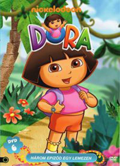 Dóra, a felfedező 6. (új sorozat, új epizódokkal) (DVD) *Antikvár - Kiváló állapotú*