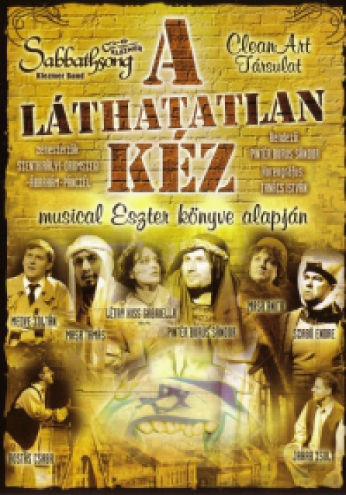 A láthatatlan kéz - Musical Eszter könyve alapján (2 DVD) *Létay Kiss Gabriella - Antikvár - Kiváló állapotú*