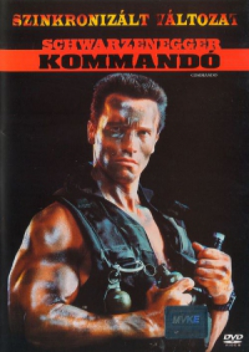 Kommandó *Arnold Schwarzenegger* (DVD) *Magyar kiadás - Szinkronizált* *Antikvár - Kiváló állapotú*