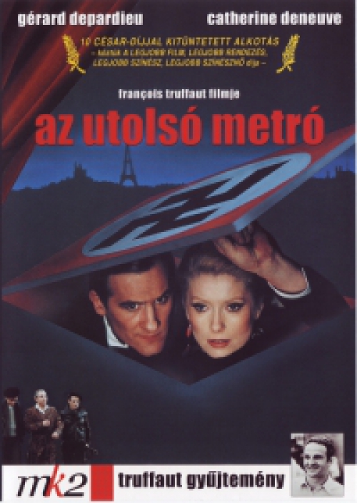 Az utolsó metró (DVD) *François Truffaut filmje - Catherine Deneuve - Gérard Depardieu - Antikvár - Kiváló állapotú*