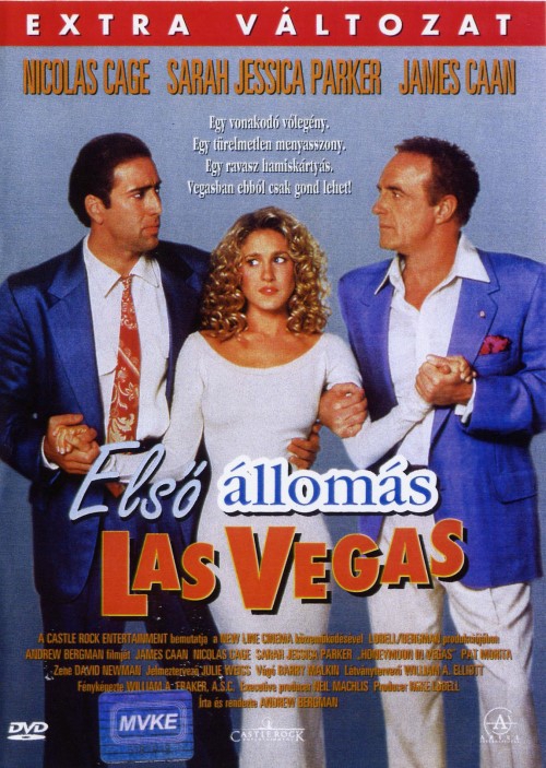 Első állomás Las Vegas (DVD) *Magyar kiadás - Szinkronizált - Nicolas Cage - Sarah Jessica Parker - Antikvár - Kiváló állapotú*