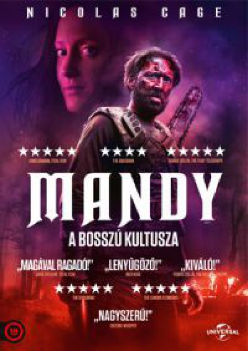 Mandy – A bosszú kultusza (DVD) *Nicolas Cage* *Antikvár - Kiváló állapotú*
