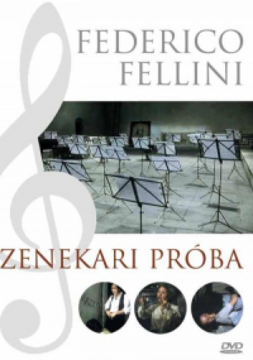 Zenekari próba (DVD) *Frederico Fellini filme - Szinkronizált - Antikvár - Kiváló állapotú*