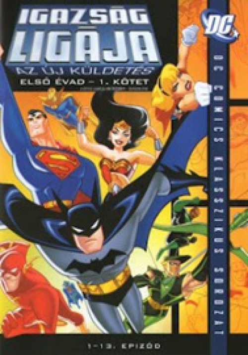 Igazság Ligája - Az új küldetés  Első évad - 1. kötet  (2 DVD) *Antikvár - Kiváló állapotú*