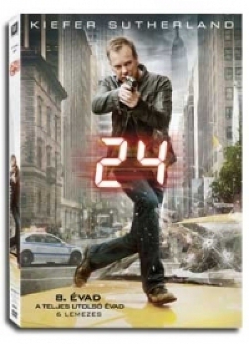 24 - Nyolcadik évad - Az utolsó évad (DVD) *Antikvár - Kiváló állapotú*